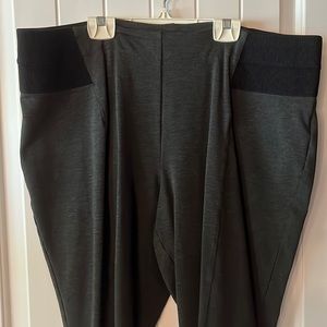 Ponte knit skinny pants with tummy control
